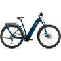 Bicicleta BICICLETA CUBE KATHMANDU HYBRID ONE 500 EASY ENTRY Blue Yellow 2020