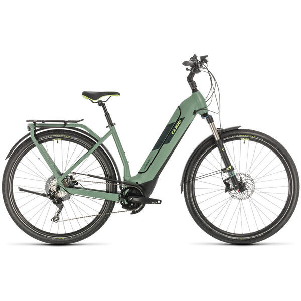 Bicicleta BICICLETA CUBE KATHMANDU HYBRID EXC 500 EASY ENTRY Green Green 2020