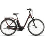 Bicicleta BICICLETA CUBE TOWN HYBRID EXC 500 EASY ENTRY Red Black 2020