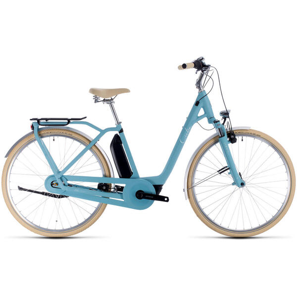 Bicicleta BICICLETA CUBE ELLA CRUISE HYBRID 400 EASY ENTRY Blue Blue 2020