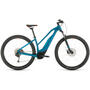 Bicicleta BICICLETA CUBE ACID HYBRID ONE 400 29 TRAPEZE Blue Orange 2020