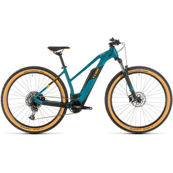 Bicicleta BICICLETA CUBE REACTION HYBRID PRO 500 TRAPEZE Pinetree Orange 2020