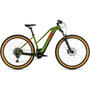 Bicicleta BICICLETA CUBE REACTION HYBRID EX 625 29 TRAPEZE Green Orange 2020