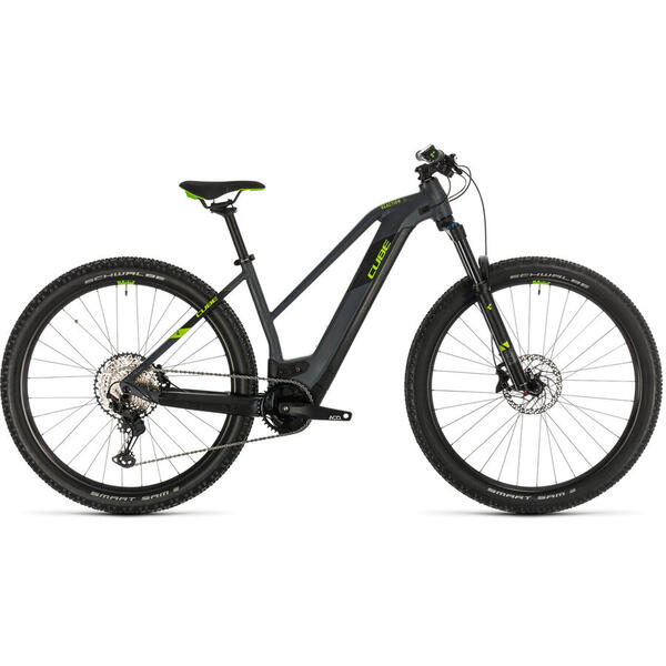 Bicicleta BICICLETA CUBE REACTION HYBRID EXC 500 29 TRAPEZE Iridium Green 2020