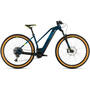 Bicicleta BICICLETA CUBE REACTION HYBRID SL 625 29 TRAPEZE Blue Yellow 2020