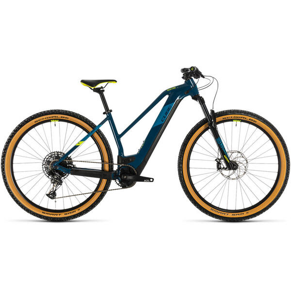 Bicicleta BICICLETA CUBE REACTION HYBRID SL 625 29 TRAPEZE Blue Yellow 2020