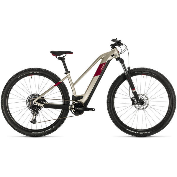 Bicicleta BICICLETA CUBE ACCESS HYBRID EX 500 29 TRAPEZE Titan Berry 2020