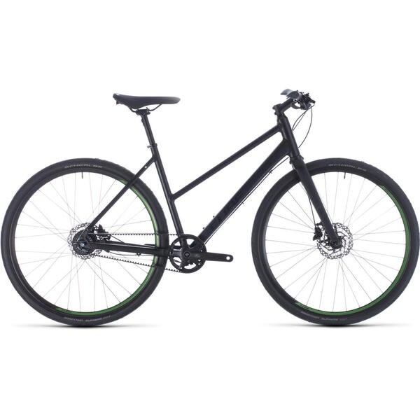 Bicicleta BICICLETA CUBE HYDE RACE TRAPEZE Black Green 2020