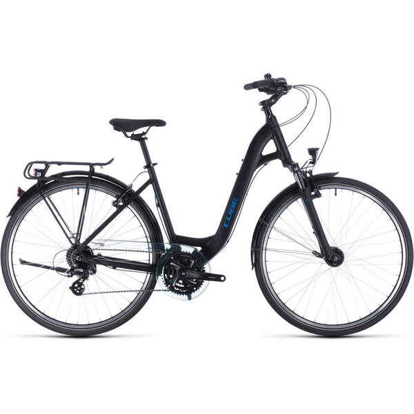 Bicicleta BICICLETA CUBE TOURING EASY ENTRY Black Blue 2020