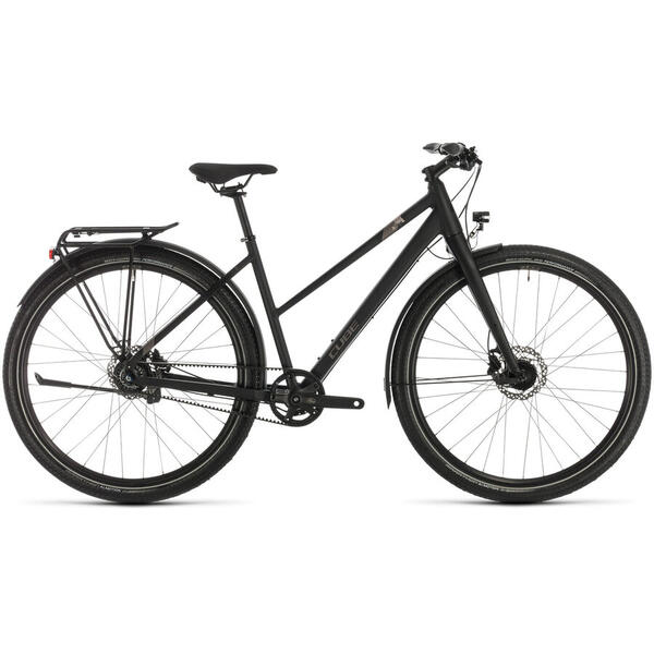 Bicicleta BICICLETA CUBE TRAVEL PRO TRAPEZE Black Brown 2020