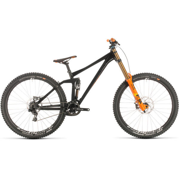 Bicicleta BICICLETA CUBE TWO15 SL Black Orange 2020