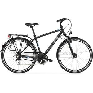 Bicicleta Kross Trans 3.0 28 L black-steel-silver-matte 2020