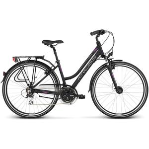 Bicicleta Kross Trans 3.0 28 DS black-violet-silver-matte 2020