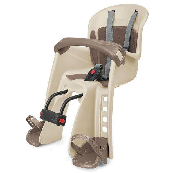 Polisport Scaun copil Bilby fata cu montare pe cadru, crem