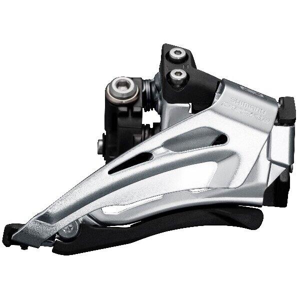 Schimbator foi Shimano DEORE FD-M6025-L, dublu, pt 10 viteze, tragere jos, colier 34.9 (adaptor 31.8 si 28.6)