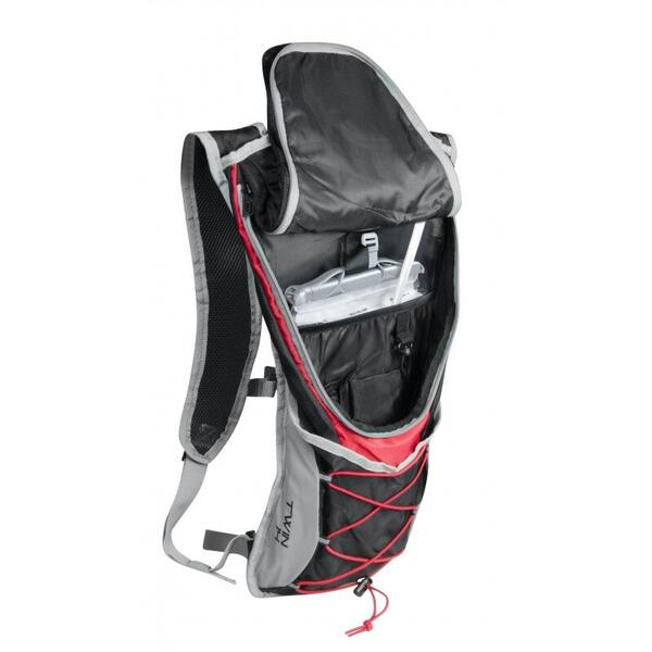 Rucsac Force Twin Pro Plus 14L + rezervor 2L negru/rosu