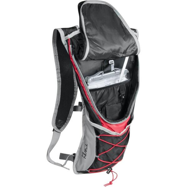 Rucsac Force Twin Pro Plus 14L + rezervor 2L negru/rosu