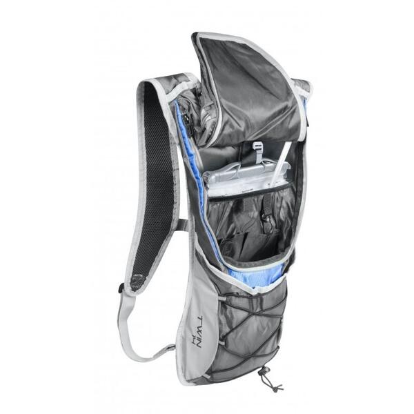 Rucsac Force Twin Plus 14L + 2L Gri/Albastru