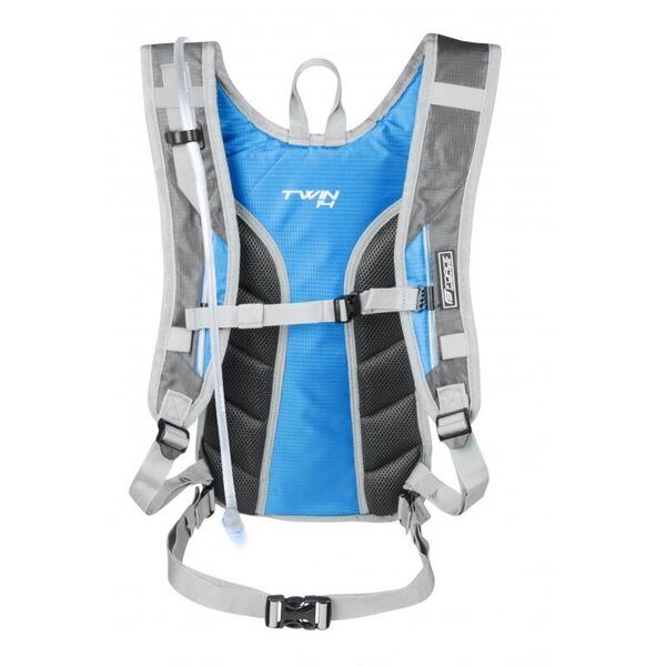 Rucsac Force Twin Plus 14L + 2L Gri/Albastru