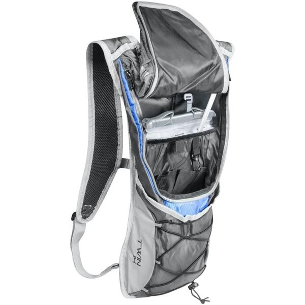 Rucsac Force Twin Plus 14L + 2L Gri/Albastru