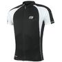 Tricou ciclism Force T10 negru/alb