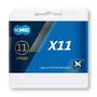 KMC Lant X11, 11 Viteze, 114 zale, gri + quick link