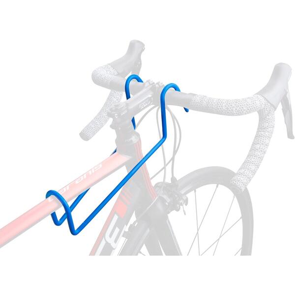 Suport pentru furca si ghidon FORCE, otel, albastru