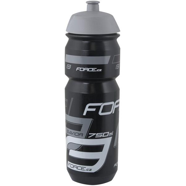 Bidon apa Force Savior 0.75l negru/gri/alb