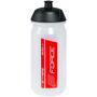 Bidon Force Stripe 0.5l transparent/rosu