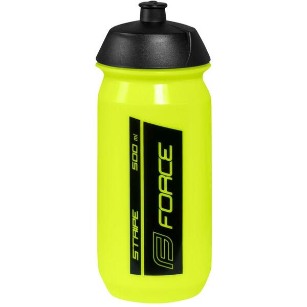 Bidon Force Stripe 0.5l fluo/negru