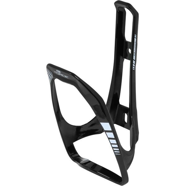 Suport bidon Force Limit plastic negru lucios