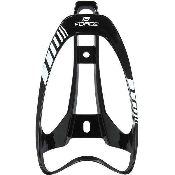 Suport bidon Force Limit plastic negru lucios