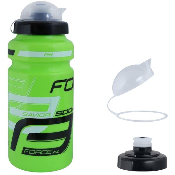 Bidon Force Savior Ultra 0.5l verde/alb/negru