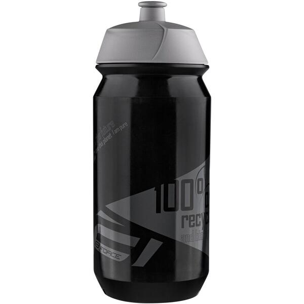 Bidon Force Bio 0.5l negru/gri