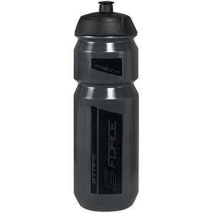 Bidon Force Stripe 0.75l gri inchis transparent