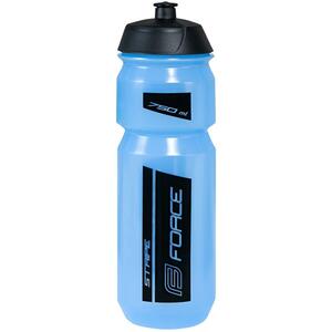 Bidon Force Stripe 0.75l albastru/negru transparent