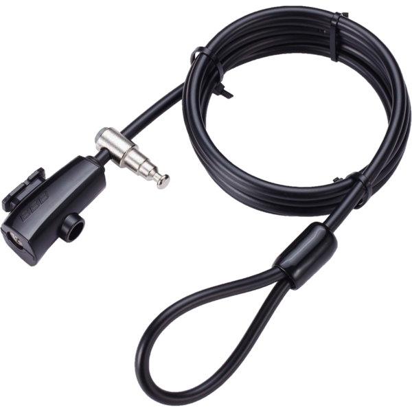 Antifurt Lacat BBB BBL-6301 8x2000 mm QuickLoop Negru