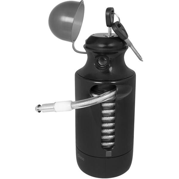 Antifurt Lacat Force Bottle Lock 150cm/7 mm negru