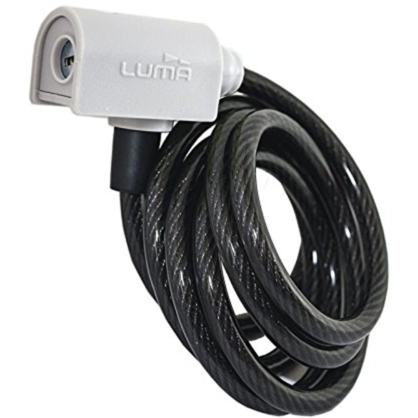 Antifurt Lacat Luma Enduro 7335 D12 185cm alb C35