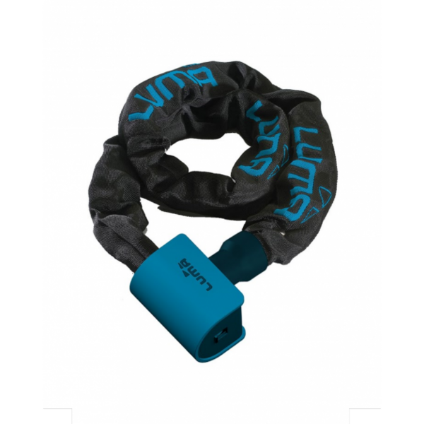 Antifurt Lacat Luma Enduro 8 Chain 120 cm albastru C4