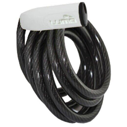 Antifurt Lacat Luma Spiral 7318 8*1850mm alb