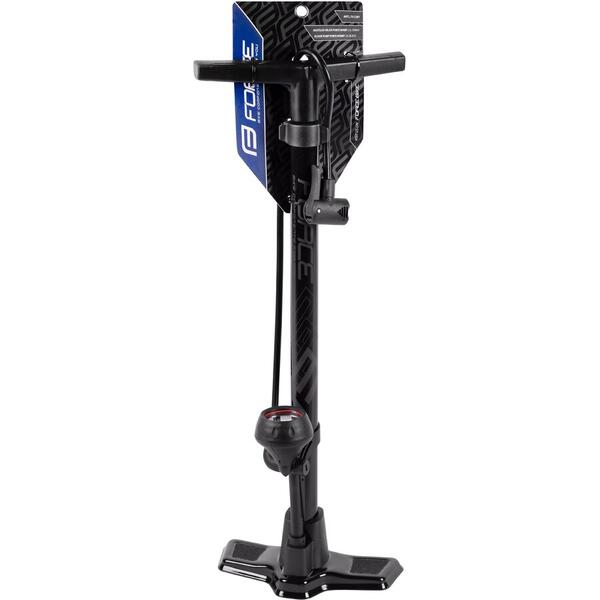 Pompa podea Force Hobby 2.0 Steel, 10 Bar neagra