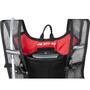 Rucsac FORCE PILOT 10 l+2L rezervor, negru-rosu