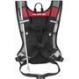 Rucsac FORCE PILOT 10 l+2L rezervor, negru-rosu