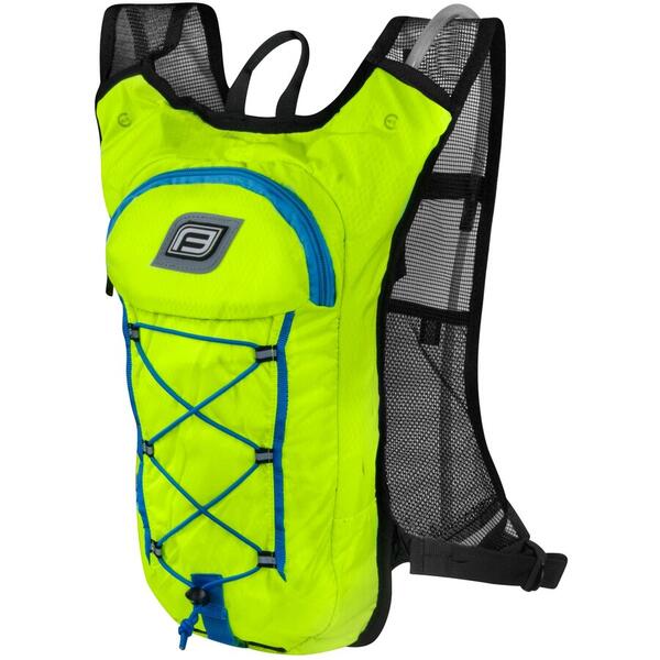 Rucsac FORCE PILOT 10 l+2L rezervor , fluo