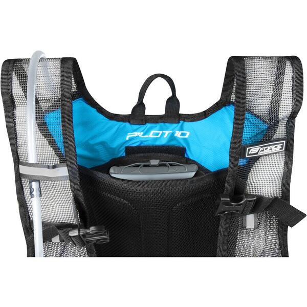 Rucsac FORCE PILOT 10 l+2L rezervor , fluo