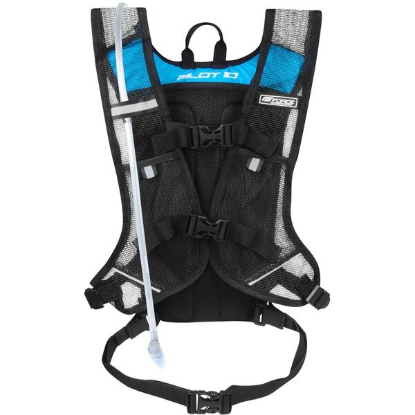 Rucsac FORCE PILOT 10 l+2L rezervor , fluo