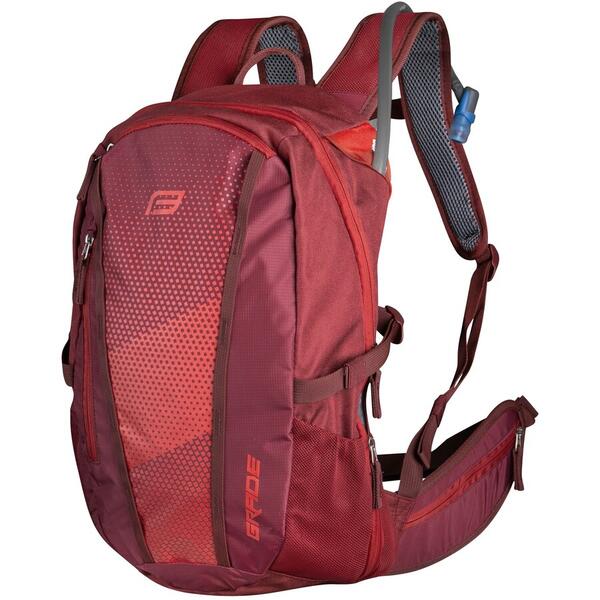 Rucsac Force Grade Plus 22L + rezervor, Rosu