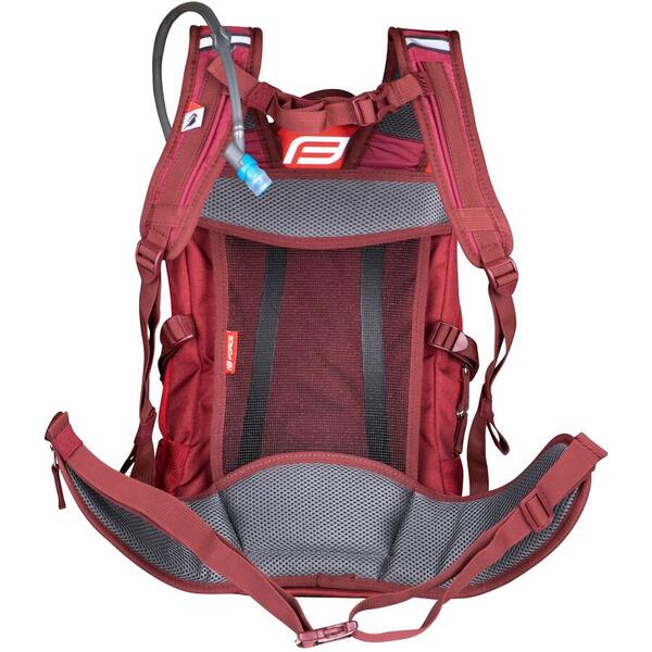 Rucsac Force Grade Plus 22L + rezervor, Rosu