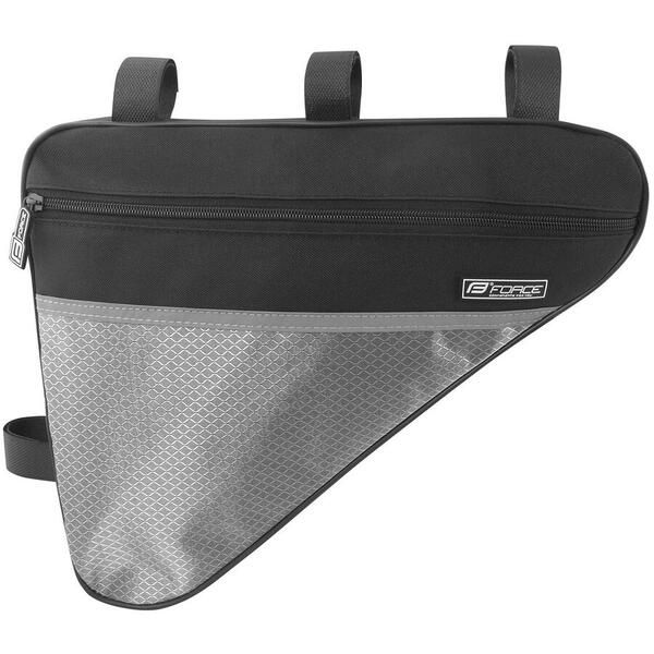 Borseta cadru Force Large Eco negru/gri